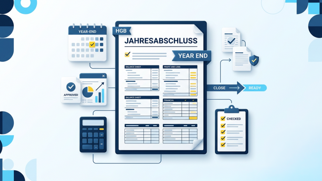 Wie man in Deutschland Jahresabschlüsse erstellt: Ein vollständiger Leitfaden zum Jahresabschluss